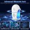 6 Pack Ultrasonic Pest Repeller, Wide Coverage Dual-Frequency Pest Control for Home Apartment Hotel Office