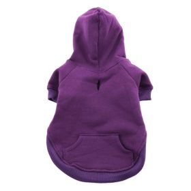 Flex-Fit Hoodie- Purple (Option: Large)