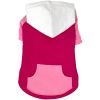 Color-Block Flex Fit Hoodie - Pink on Pink